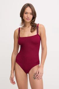 Слитный купальник Paramidonna, бордовый