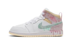 Кроссовки Jordan 1 Mid SE PS Ice Cream