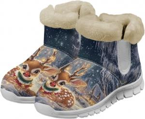 Psesaysky Женские зимние ботинки белая подошва снегоступы противоскользящая подошва ботильоны с утеплителем теплые ботинки средней высоты для прогулок