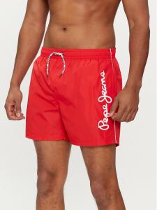 Пляжные шорты regular fit Logo Swimshort PMB10393 Pepe Jeans, красный