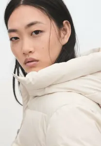 Зимнее пальто Mango, Gebroken Wit