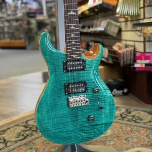 PRS SE Custom 24, бирюзовый #198 с доставкой и гитарным чехлом