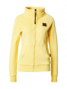Naketano Худи на молнии в желтом цвете