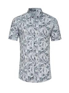 Рубашка Slim Fit на пуговицах DESOTO, Graphite/Mottled Grey