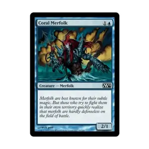 CCG Коралл Мерфолк (C) (Фольга), MTG - Magic 2012