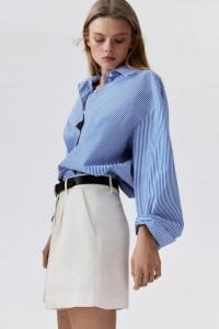 Шорты из льняной смеси H&M, белый