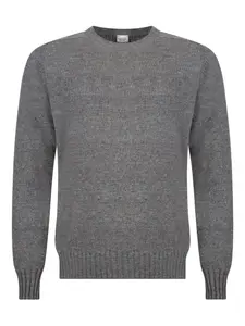 Шерстяной свитер с круглым вырезом Gallia, серый
