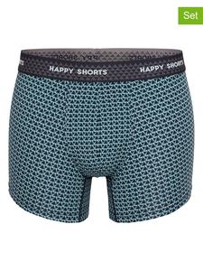 Happy Shorts Комплект из 2 штук: боксерские шорты сине-черного цвета
