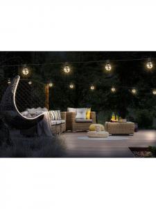 Globo lighting Светодиодная гирлянда «NIRVANA» черного цвета