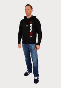 Толстовка U.S. Polo Assn. Zip-up sweatshirt, Schwarz/Black