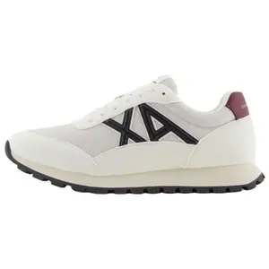 ARMANI EXCHANGE Низкие кеды AE мужские белые