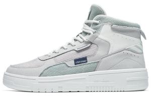 Обувь для скейтбординга Мужская с высоким верхом Серый/белый Xtep