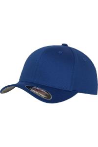Приталенная бейсболка Flexfit Yupoong, синий
