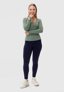 Топ с длинными рукавами MAALA Les Lunes, зеленый