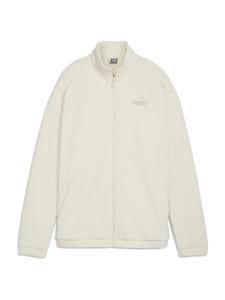 Свитер с капюшоном на молнии PUMA Athletic Fleece Jacket ESS ELEVATED, белый