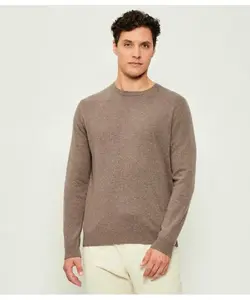 Свитер Уолтера Regular fit Oscar Jacobson, бежевый