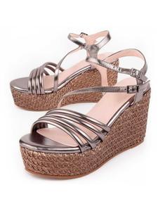 Сандалии Salia10 серого цвета Montevita