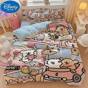 Disney Комплект постельного белья, 4 предмета, для кровати 180 см, размер 200x230 см