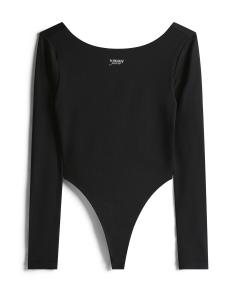 Боди-рубашка Tommy Jeans, черный