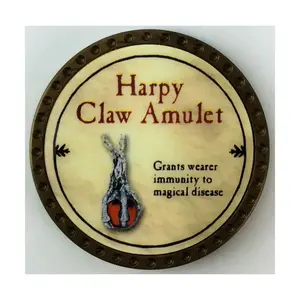 Амулет с когтями гарпии, True Dungeon Tokens