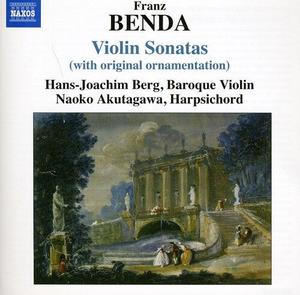CD диск Benda / Berg / Akutagawa: VLN Sonatas