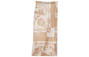 Юбка женская Hermes длинная, бежевый