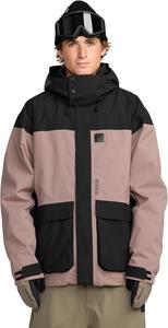 Мужская сноубордическая куртка Volcom Marcus Kleveland 20k - водонепроницаемая 2-слойная, готова к альпинизму, Pale Mauve