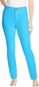 Woman Within Plus Size прямые джинсы Stretch Denim с пятью карманами