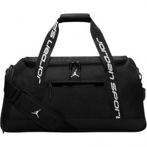 Jordan Полиэстеровая дорожная сумка 47,5 л унисекс черная, Black