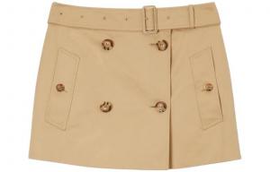 Повседневная юбка женская хаки Burberry