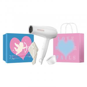 Фен 2000w с термостатом и быстрой сушкой холодным и горячим воздухом дизайн Fashion, компактный и портативный, унисекс PH1625 POREE