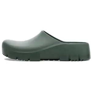 Birkenstock Сандалии-сандалии унисекс, зеленые, с защитным носком, свободный крой