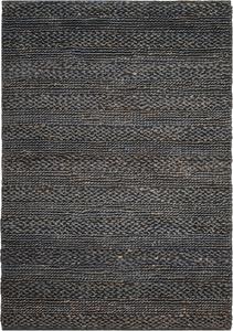 SAFAVIEH Natural Fiber Collection ковер 69 x 122 см Grey NF212G ручной работы в стиле рустик фермерский джут для прихожей гостиной фойе спальни кухни