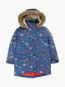 Детская куртка Penhale Parka Frugi, Navy/Multi