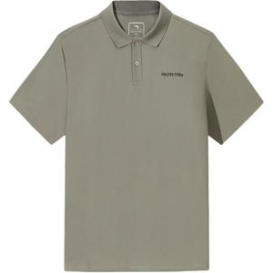 Поло для разнообразных тренировок мужское coffee sepal gray ANTA, серый