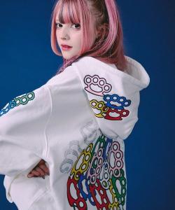 Худи GALFY American HERTS (мужское) Select Brands, цвет White