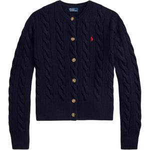 Кардиган с вышитым логотипом Polo Ralph Lauren, синий