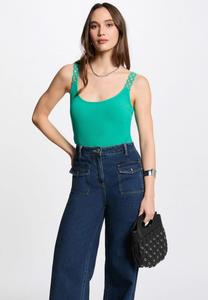 Топ SLEEVELESS Morgan, зеленый