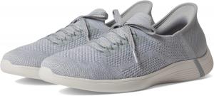 Skechers On-The-Go Swift- Удивительные слипоны без застежек, серый