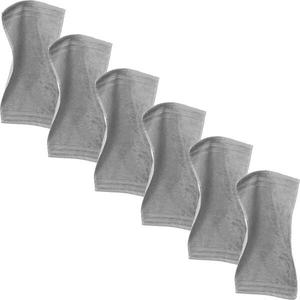 Гостевое полотенце Erwin Müller 6er-Pack 202513, 30x1x50 см, светло-серый