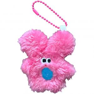 Креативный мультяшный милый плюшевый кулон с животными для дофаминового гардероба, высота 9 см ROUERXIONG, розовый