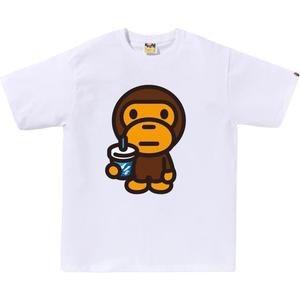 Футболка Bape Abc Milo Juice Summer A BATHING APE, белый