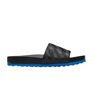 Сандалии Off-White Off-White Sliders 'Diagonal Stripes - Black Blue', черный