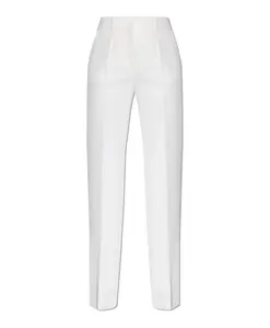 Складчатые брюки Адидже Max Mara, белый