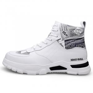 XIMO BULL Белые короткие ботинки мартин, цвет White