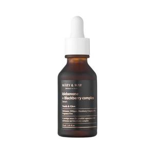 Разглаживающая сыворотка для лица Idebenone + Blackberry Complex Serum, 30мл Mary&May