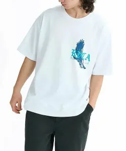 Футболка RVCA/RVCA TOUR DATES SS (мужская) Select Brands, цвет White