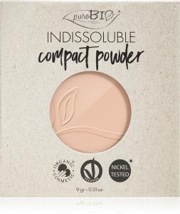 Компактный пудровый наполнитель Indissouble Purobio Cosmetics, atspalvis 01 9 гр