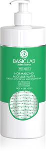 Dermocosmetics мицеллярная вода с дозатором для комбинированной и жирной кожи Basiclab, 500 мл
