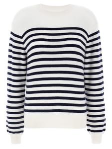 Свитер «Viola» KHAITE, белый/черный